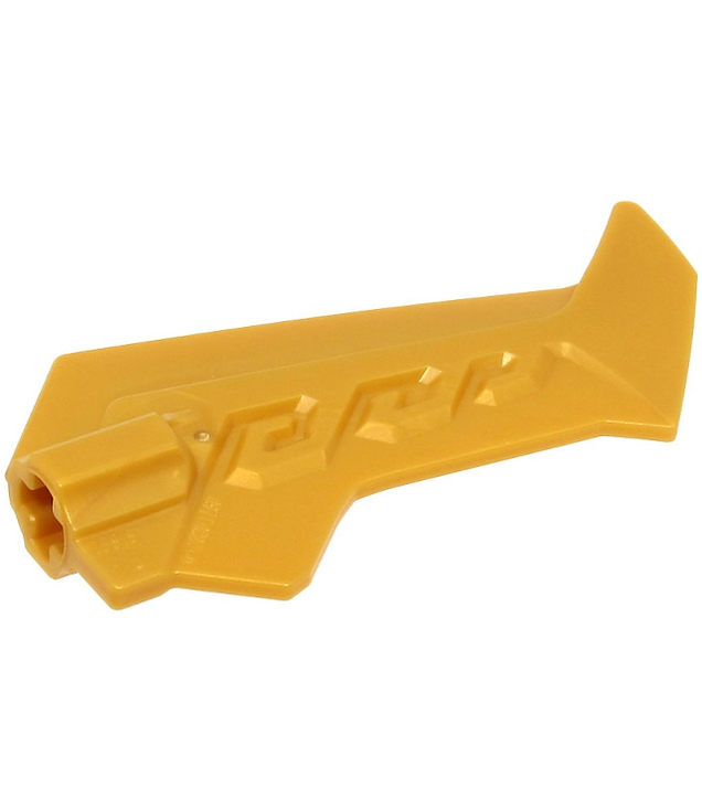 LEGO - Wapen voor grote figuur, kartelmes met as-gat - Pearl Gold | N