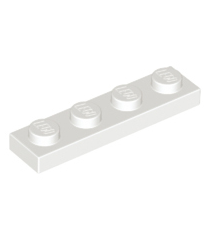LEGO - Plaat 1 x 4 - White | N - Thumbnail