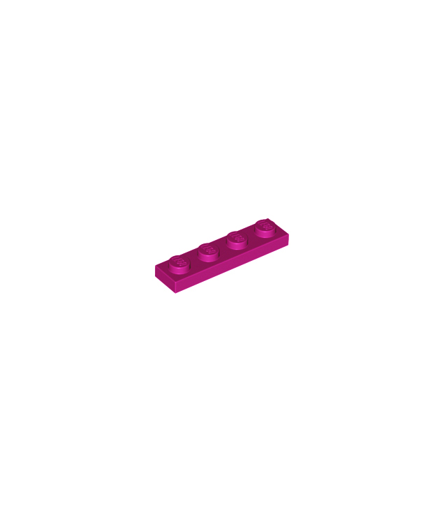 LEGO - Plaat 1 x 4 - Magenta | N