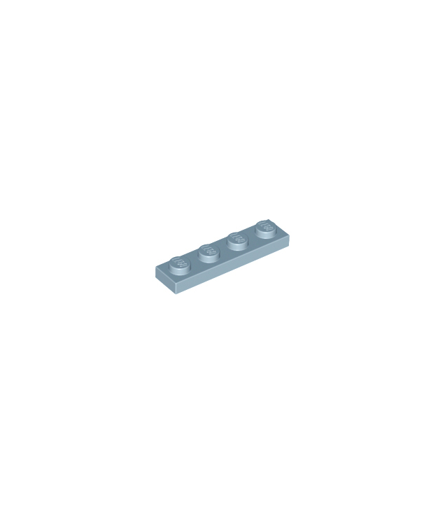 LEGO - Plaat 1 x 4 - Sand Blue | N