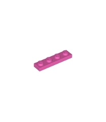 LEGO - Plaat 1 x 4 - Dark Pink | N - Thumbnail