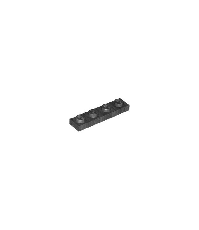LEGO - Plaat 1 x 4 - Pearl Dark Gray | N