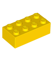 LEGO - Steen 2 x 4 - Yellow | N - Thumbnail