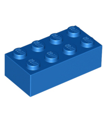 LEGO - Steen 2 x 4 - Blue | N - Thumbnail