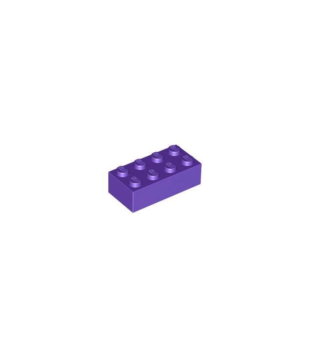LEGO - Steen 2 x 4 - Dark Purple | N