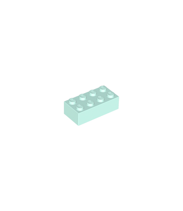 LEGO - Steen 2 x 4 - Light Aqua | N