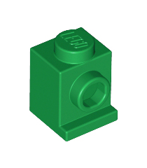 LEGO - Steen, gemodificeerd 1 x 1 met koplamp - Green | N - Thumbnail