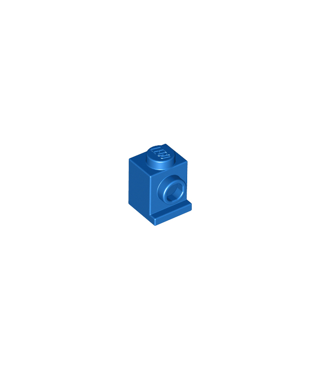 LEGO - Steen, gemodificeerd 1 x 1 met koplamp - Blue | N