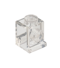 LEGO - Steen, gemodificeerd 1 x 1 met koplamp - Trans-Clear | N - Thumbnail