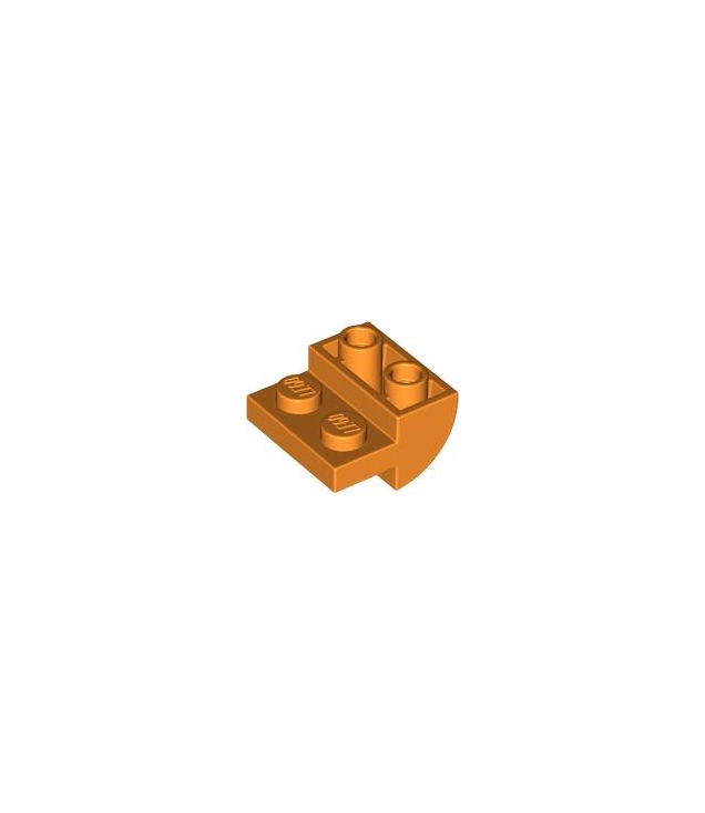 LEGO - Helling, gebogen 2 x 2 omgekeerd - Orange | N