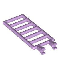 LEGO - Staaf 7 x 3 met 2 clips (ladder) - Lavender | N - Thumbnail