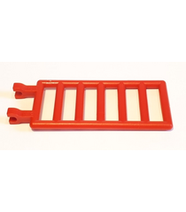 LEGO - Staaf 7 x 3 met 2 clips (ladder) - Red | N - Thumbnail
