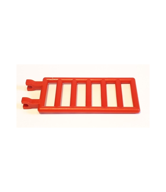 LEGO - Staaf 7 x 3 met 2 clips (ladder) - Red | N