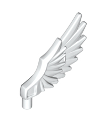 LEGO - Minifiguur vleugel gevederd - White | N - Thumbnail