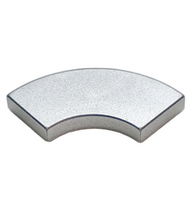 LEGO - Tegel, ronde hoek 2 x 2 macaroni - Metallic Silver | N - Thumbnail