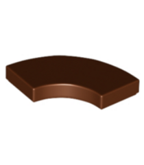 LEGO - Tegel, ronde hoek 2 x 2 macaroni - Reddish Brown | N - Thumbnail