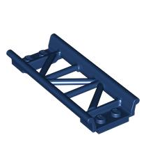 LEGO - Trein-/achtbaanrail recht 8L - Dark Blue | N - Thumbnail