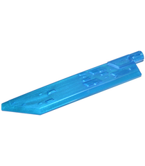 LEGO - Propeller 1-blad 14L met as-gat (zwaardblad) - Satin Trans-Dark Blue | N - Thumbnail
