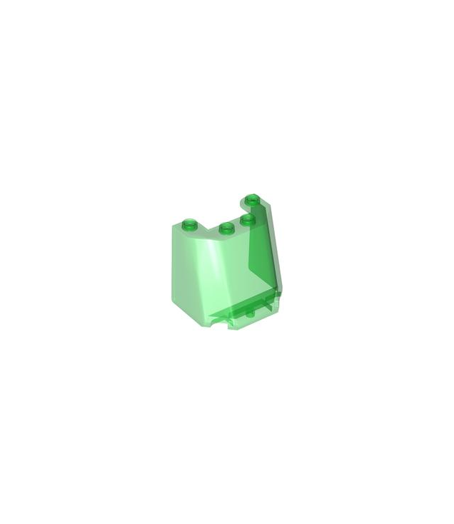 LEGO - Voorruit 3 x 4 x 3 - Trans-Green | N