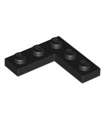 LEGO - Plaat 3 x 3 hoek - Black | N - Thumbnail