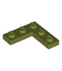 LEGO - Plaat 3 x 3 hoek - Olive Green | N - Thumbnail