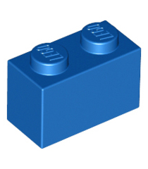 LEGO - Steen 1 x 2 - Blue | N - Thumbnail
