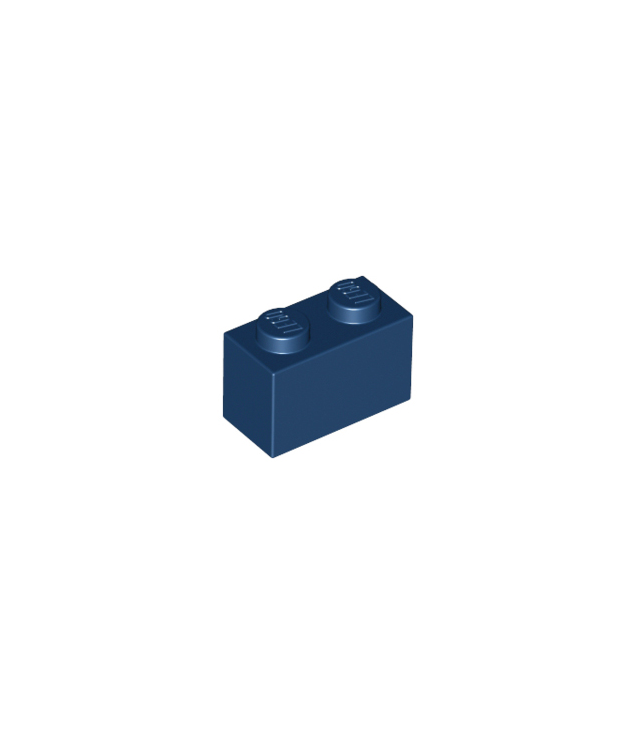 LEGO - Steen 1 x 2 - Dark Blue | N