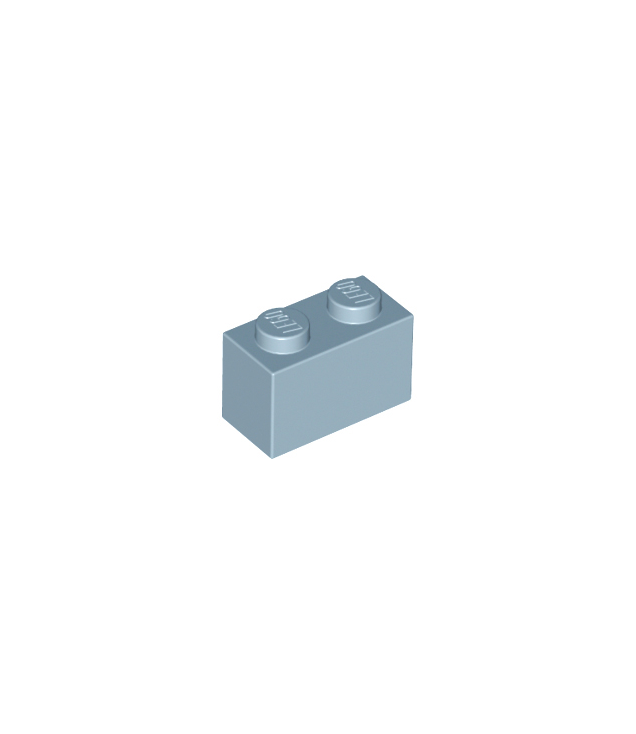 LEGO - Steen 1 x 2 - Sand Blue | N