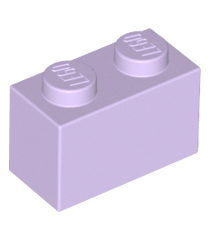 LEGO - Steen 1 x 2 - Lavender | N - Thumbnail