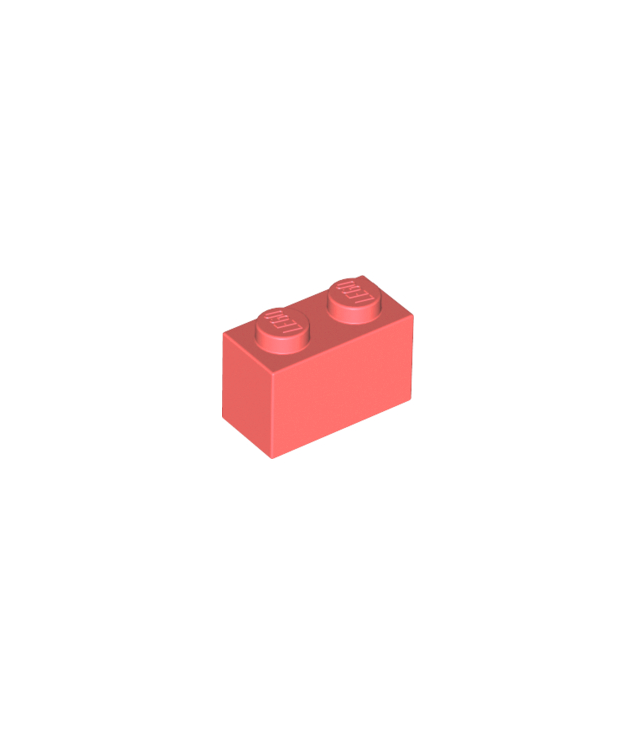 LEGO - Steen 1 x 2 - Coral | N