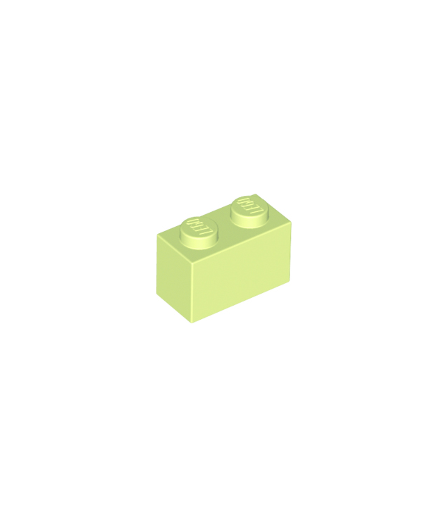 LEGO - Steen 1 x 2 - Yellowish Green | N
