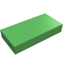LEGO - Tegel 1 x 2 - Bright Green | N - Thumbnail