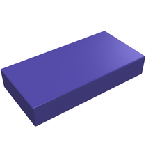 LEGO - Tegel 1 x 2 - Dark Purple | N - Thumbnail