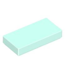 LEGO - Tegel 1 x 2 - Light Aqua | N - Thumbnail