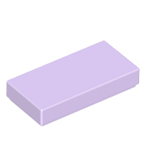 LEGO - Tegel 1 x 2 - Lavender | N - Thumbnail