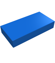 LEGO - Tegel 1 x 2 - Blue | N - Thumbnail