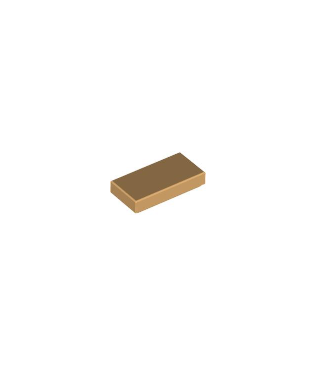 LEGO - Tegel 1 x 2 - Medium Tan | N
