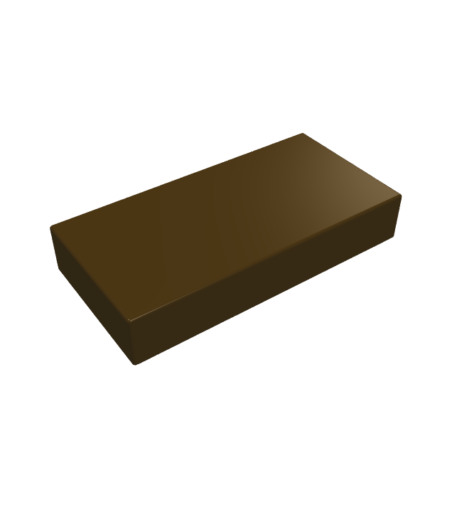 LEGO - Tegel 1 x 2 - Dark Brown | N
