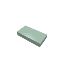 LEGO - Tegel 1 x 2 - Sand Green | N - Thumbnail