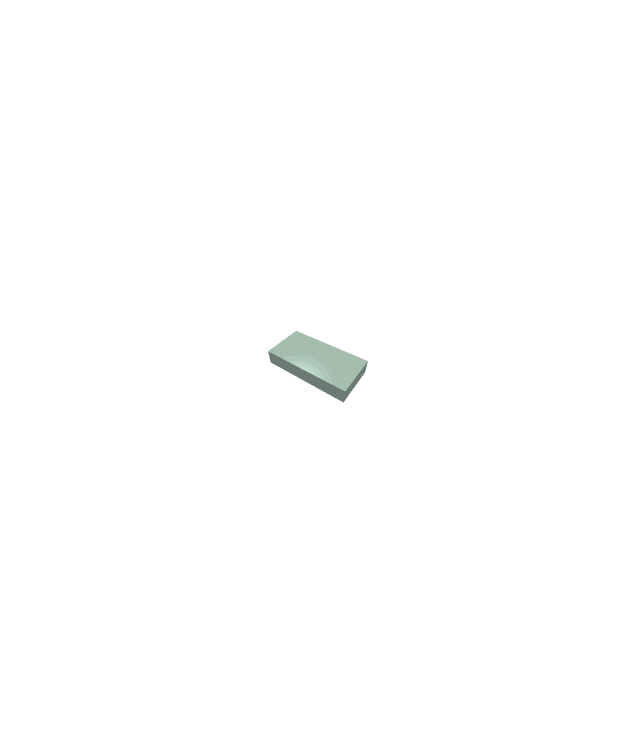 LEGO - Tegel 1 x 2 - Sand Green | N