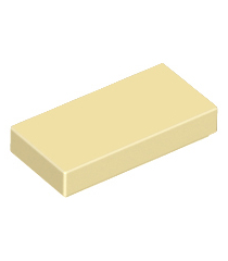 LEGO - Tegel 1 x 2 - Tan | N - Thumbnail