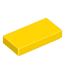 LEGO - Tegel 1 x 2 - Yellow | N - Thumbnail