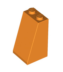 LEGO - Helling 75 graden2 x 2 x 3 met vaste noppen - Orange | N - Thumbnail