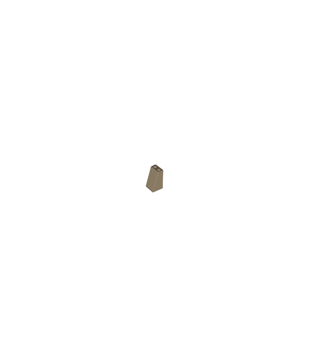 LEGO - Helling 75 graden2 x 2 x 3 met vaste noppen - Dark Tan | N
