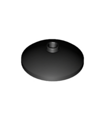 LEGO - Schotel 3 x 3 omgekeerd (radar) - Black | N - Thumbnail