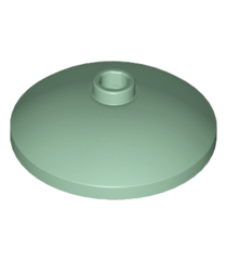 LEGO - Schotel 3 x 3 omgekeerd (radar) - Sand Green | N - Thumbnail