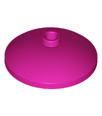 LEGO - Schotel 3 x 3 omgekeerd (radar) - Magenta | N - Thumbnail