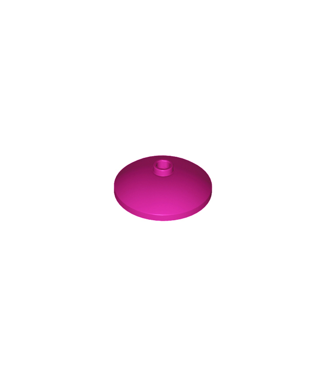 LEGO - Schotel 3 x 3 omgekeerd (radar) - Magenta | N