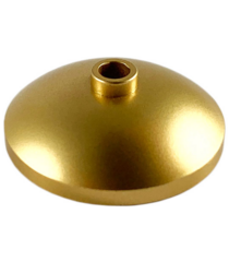 LEGO - Schotel 3 x 3 omgekeerd (radar) - Metallic Gold | N - Thumbnail