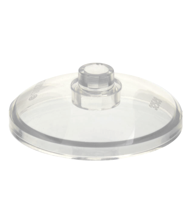 LEGO - Schotel 3 x 3 omgekeerd (radar) - Trans-Clear | N